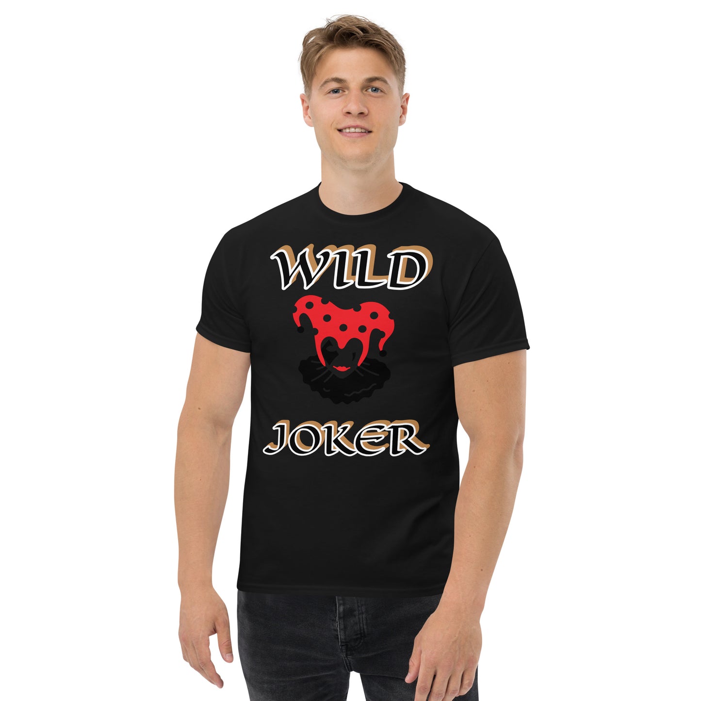 Wild Joker Black 1 Unisex classic tee