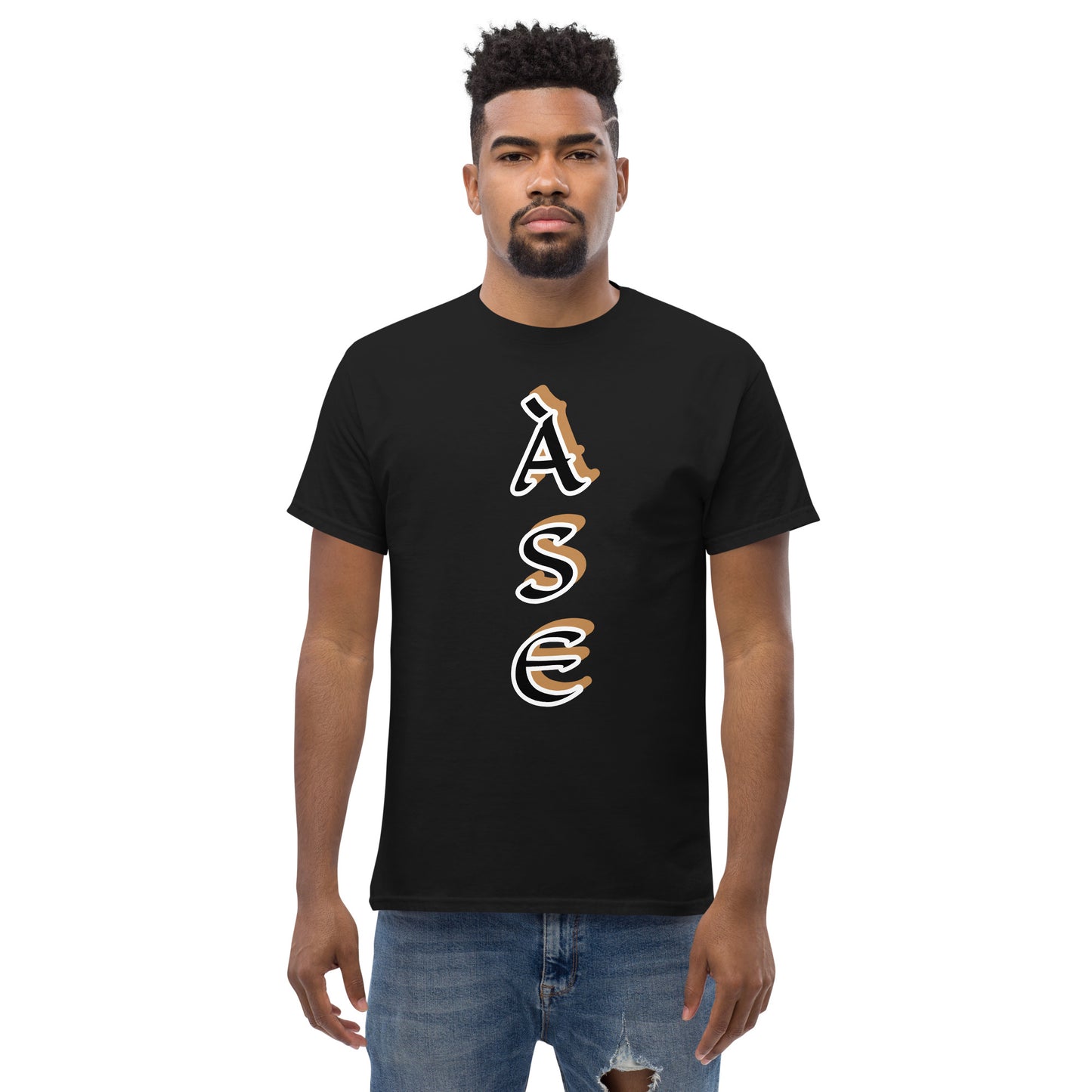 Ase black/gold Unisex classic tee