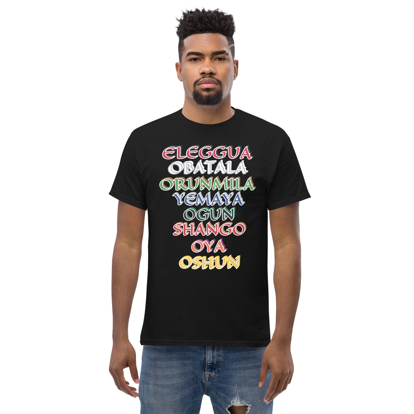 Orisha Hierarchy Lucumi Unisex classic tee