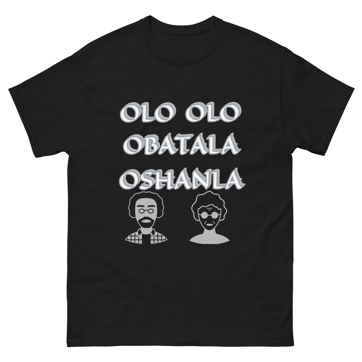 Olo Olo Obatala Oshanla Lucumi icon Unisex classic tee