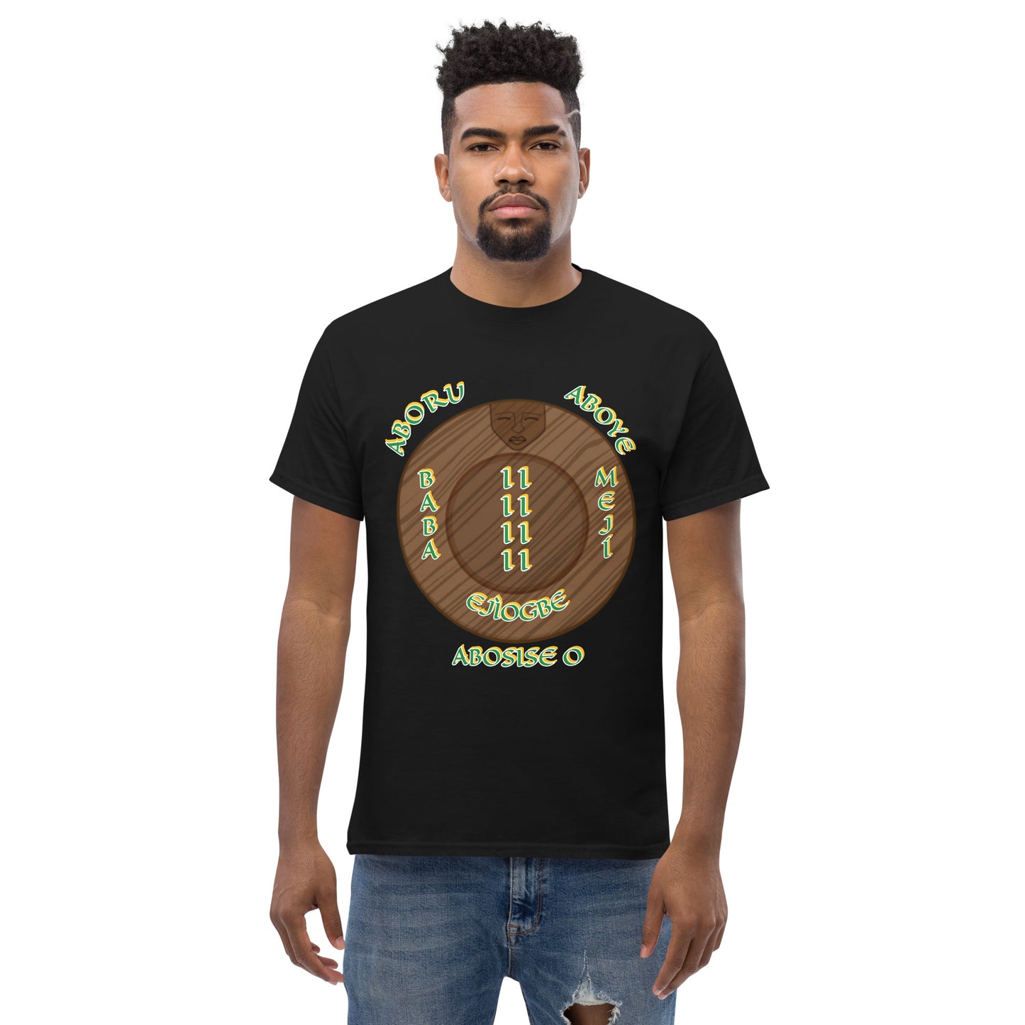 Baba Ejiogbe MEJI 2 Lucumi Unisex classic tee