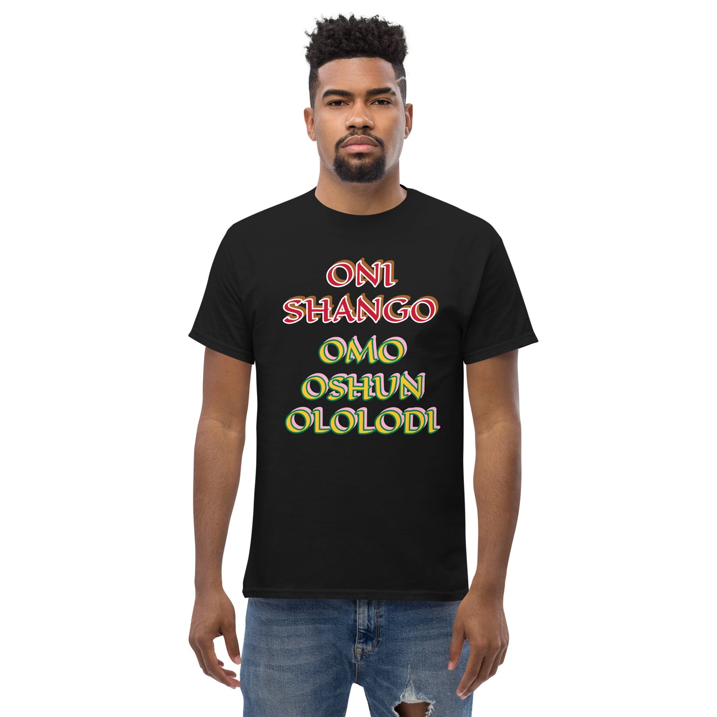 Oni Shango Omo Oshun Ololodi Lucumi Unisex classic tee