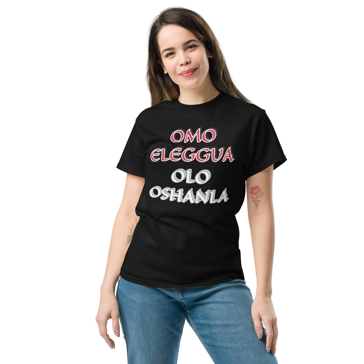 Omo Eleggua Olo OSHANLA Lucumi Unisex classic tee