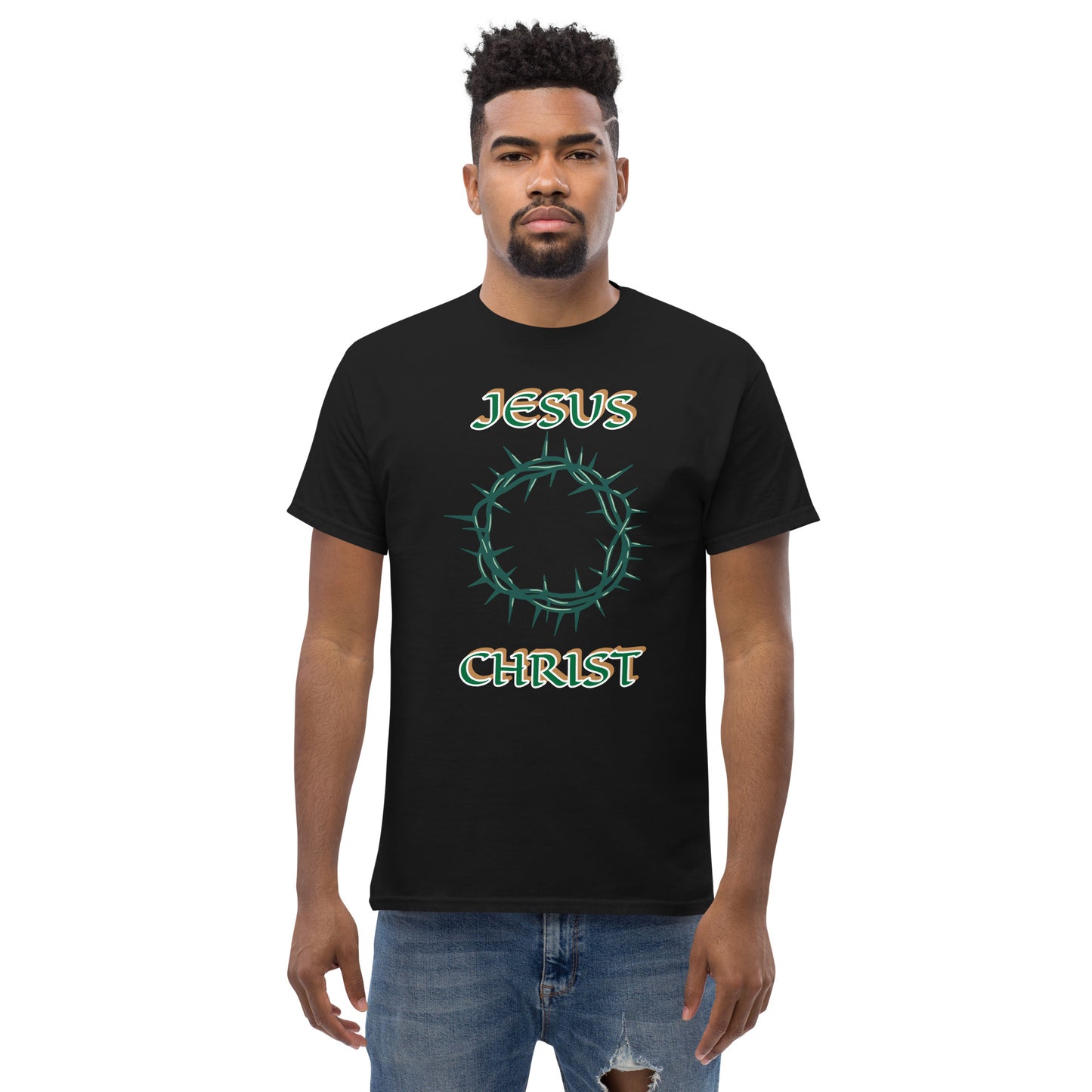 Jesus Christ Crown of Thorns classic tee