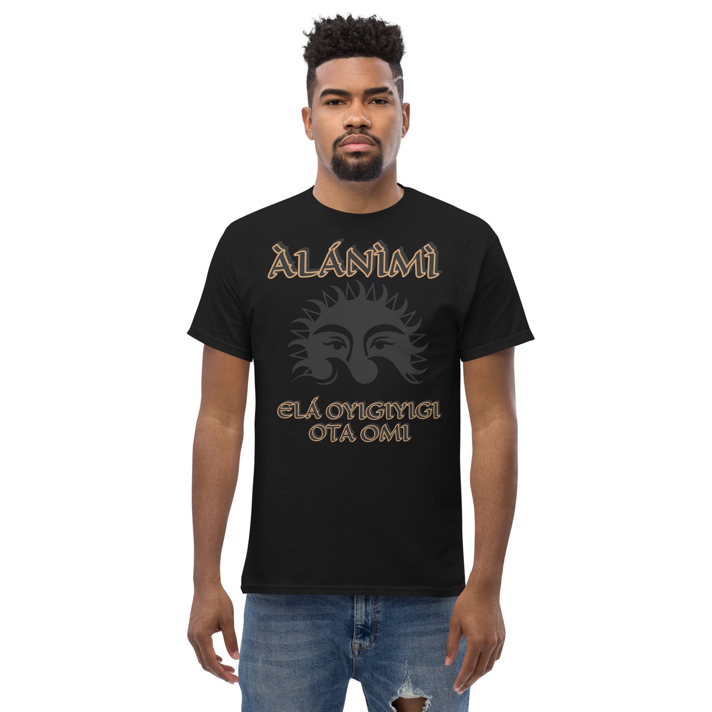 Alanimi Black Icon Unisex classic tee