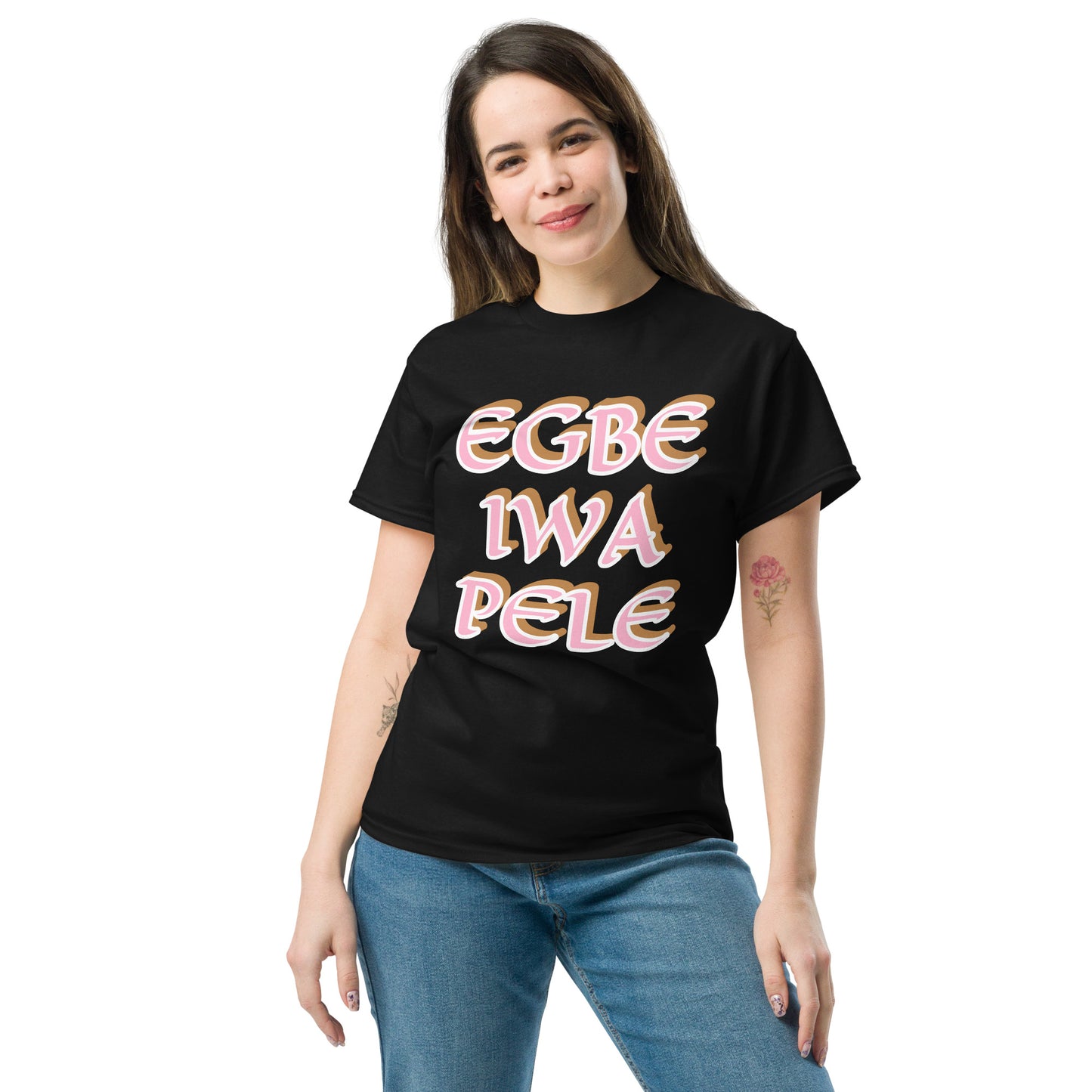 Egbe Iwa Pele Iyanifa Women’s Group alternate Unisex classic tee