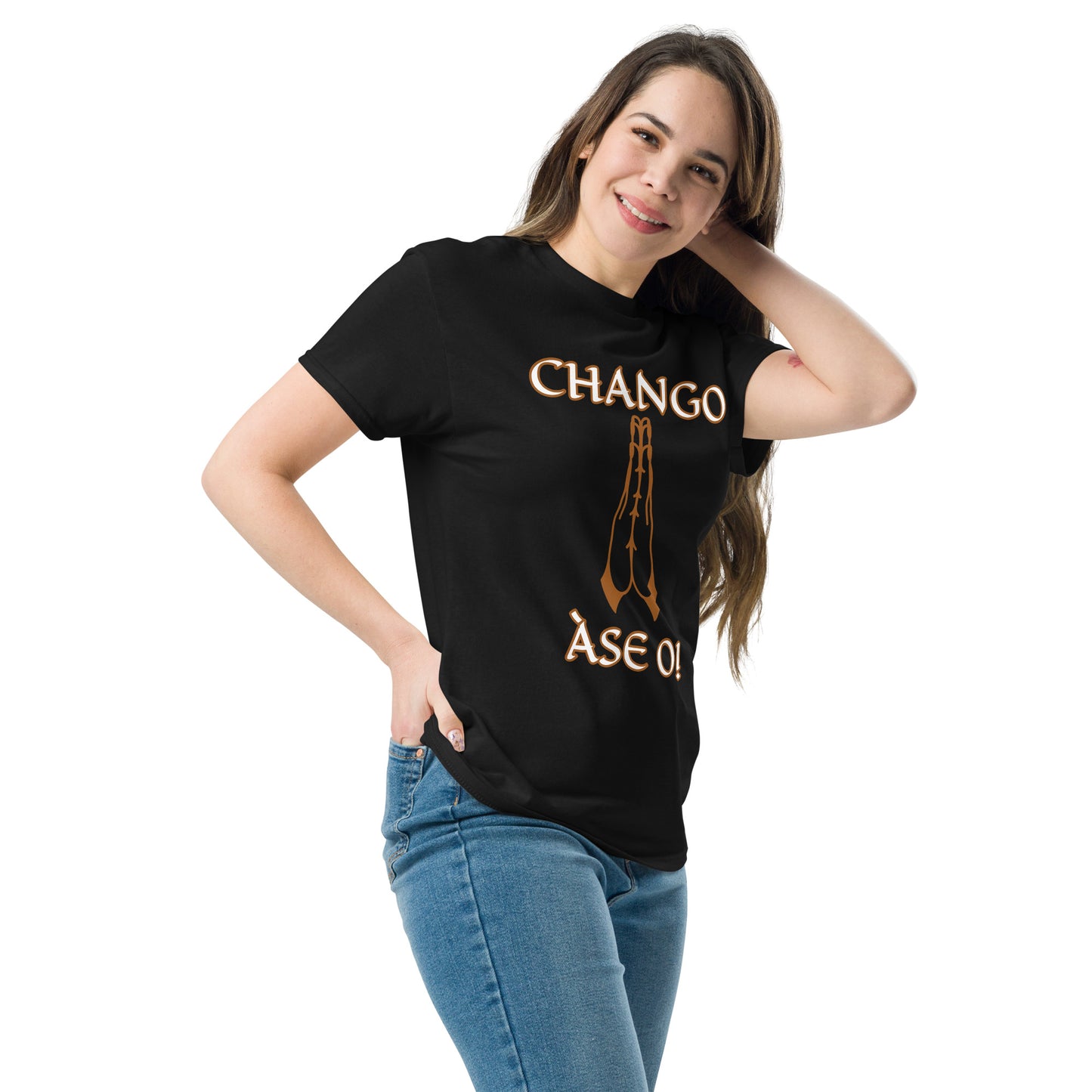 Chango Lucumi Ase o Unisex classic tee