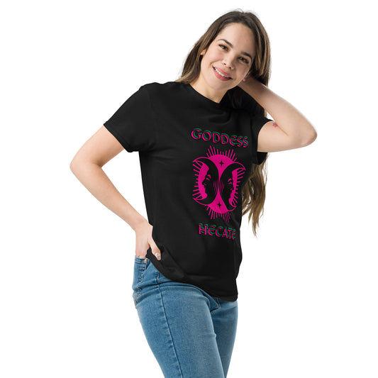 Triple Moon Goddess Hecate Unisex classic tee