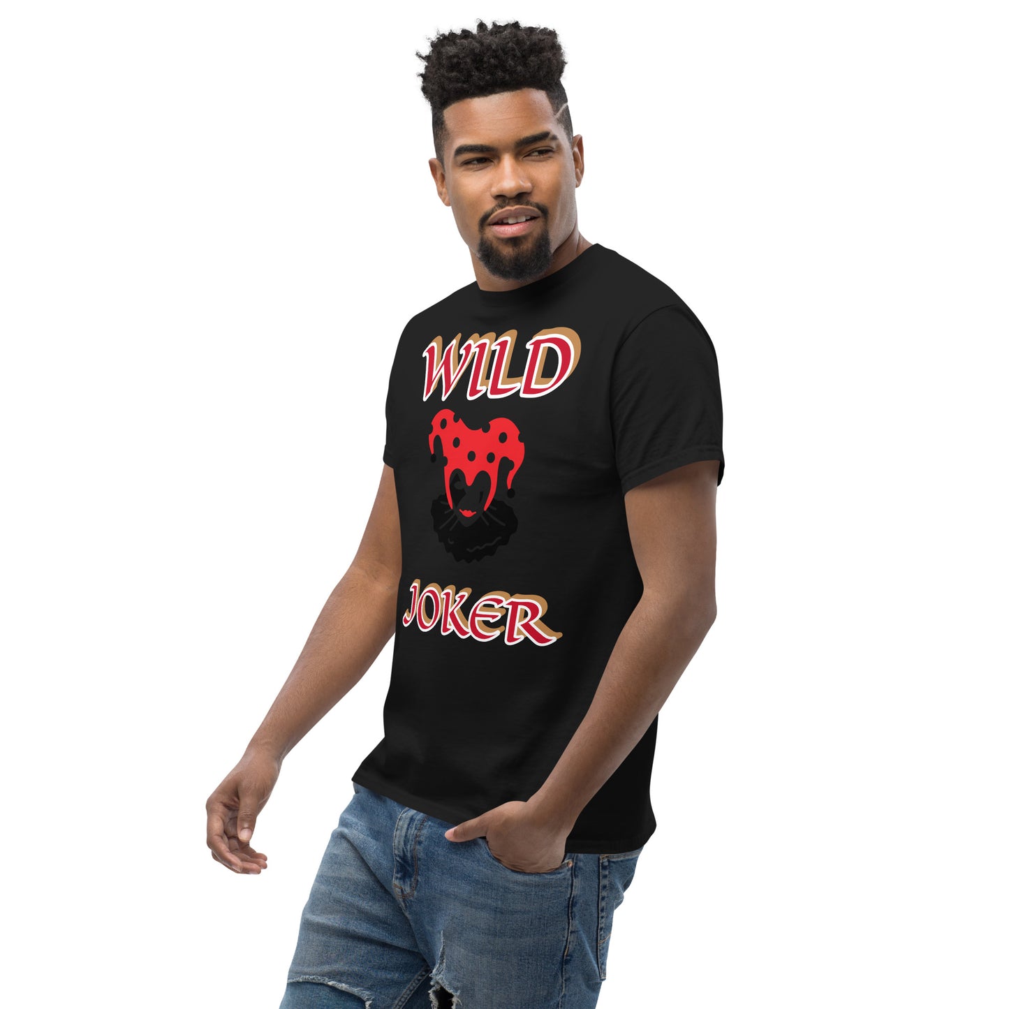 Wild Joker Red 1 Unisex classic tee