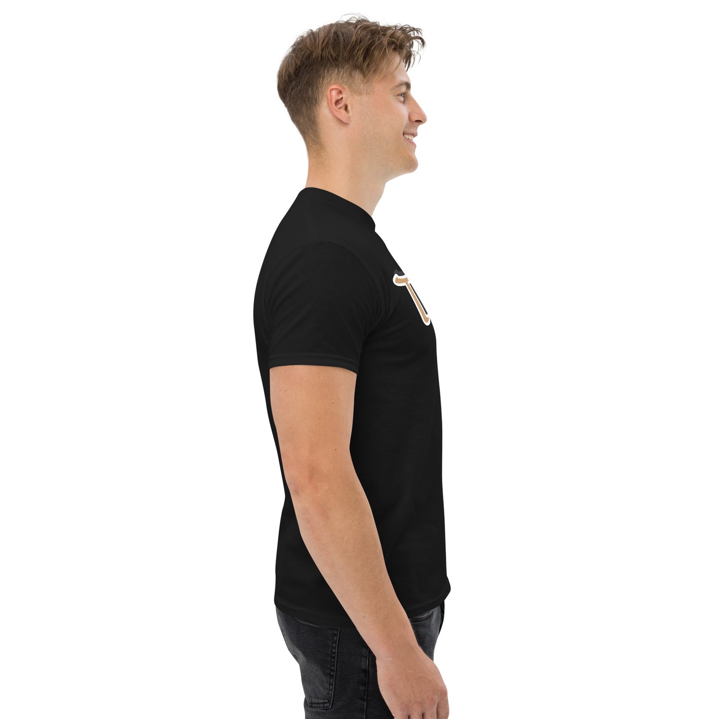 TATA Gold/Black Unisex classic tee