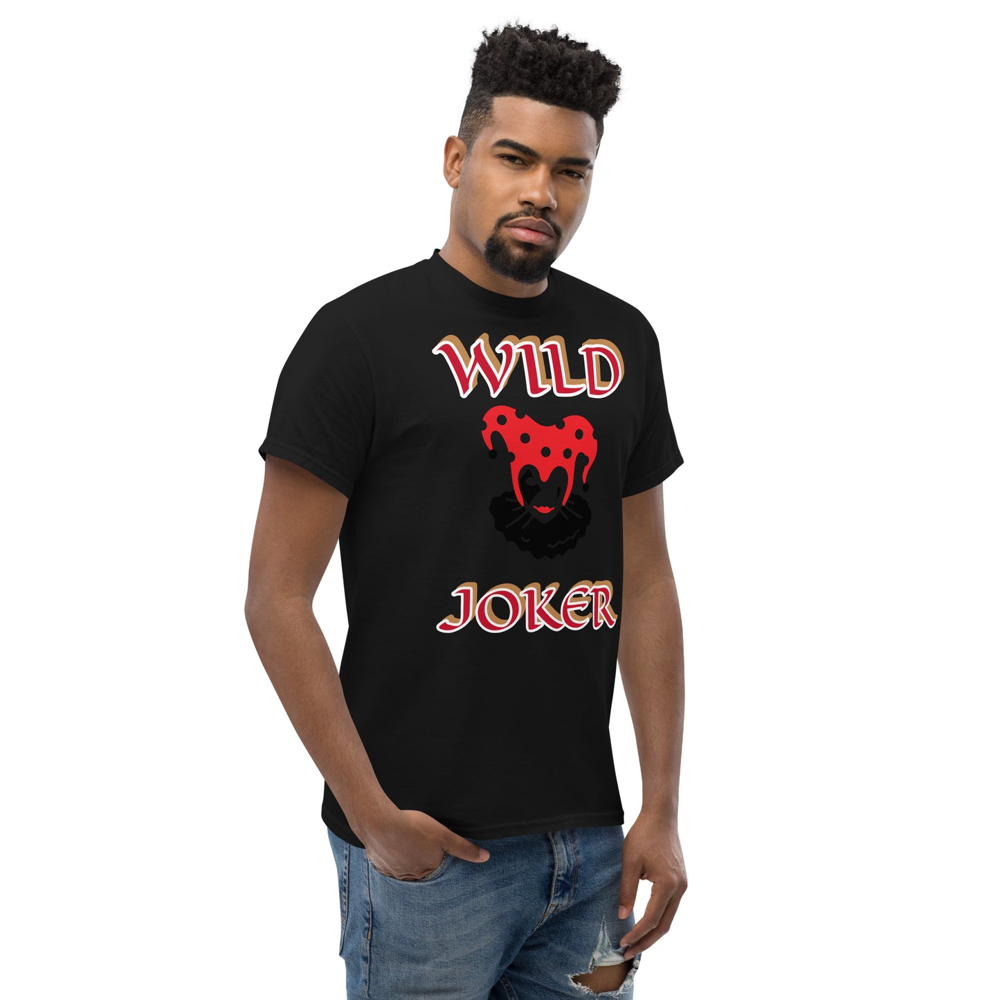 Wild Joker Red 1 Unisex classic tee