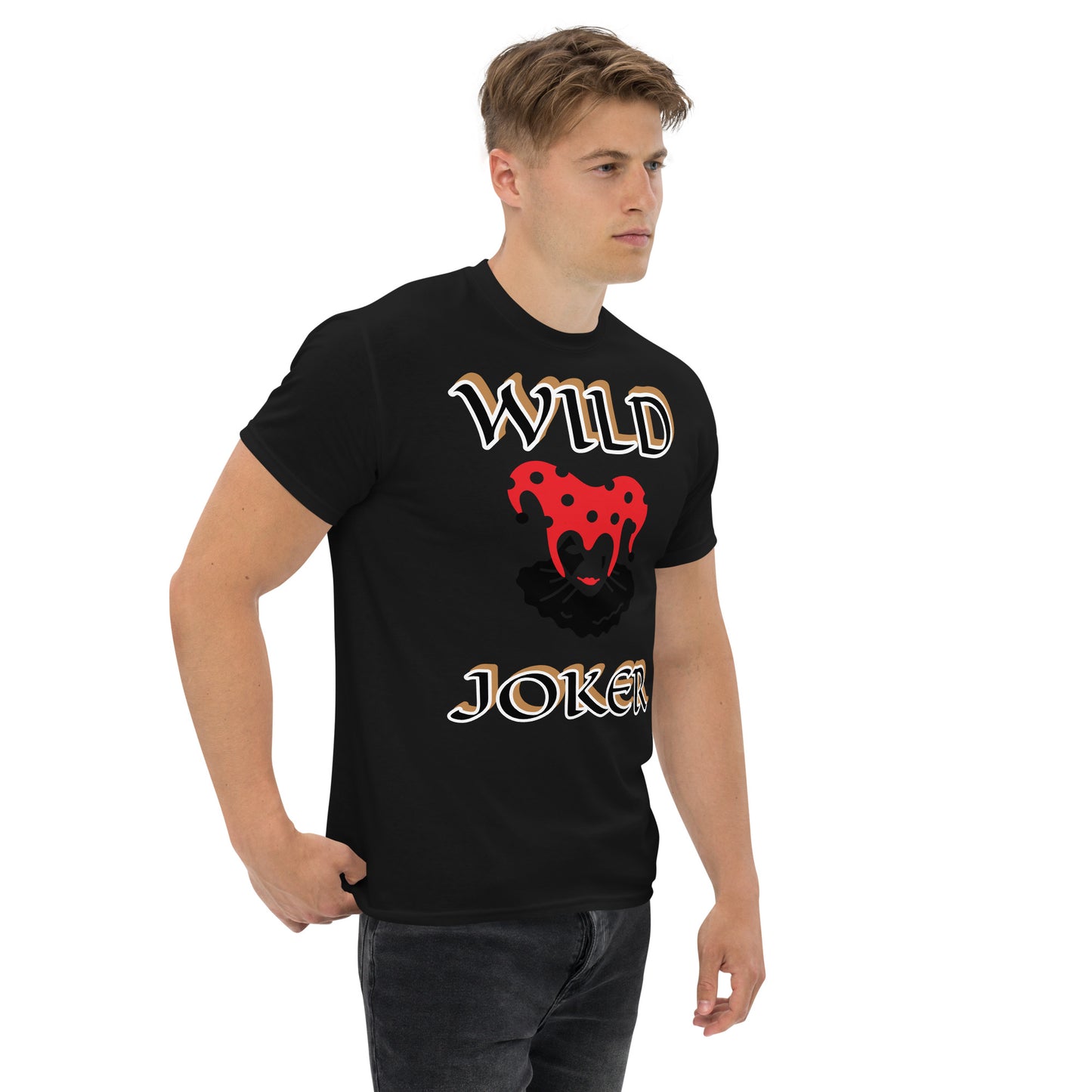 Wild Joker Black 1 Unisex classic tee