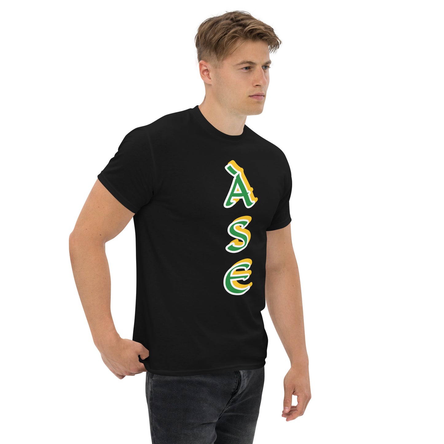 Ase Lucumi vertical Unisex classic tee