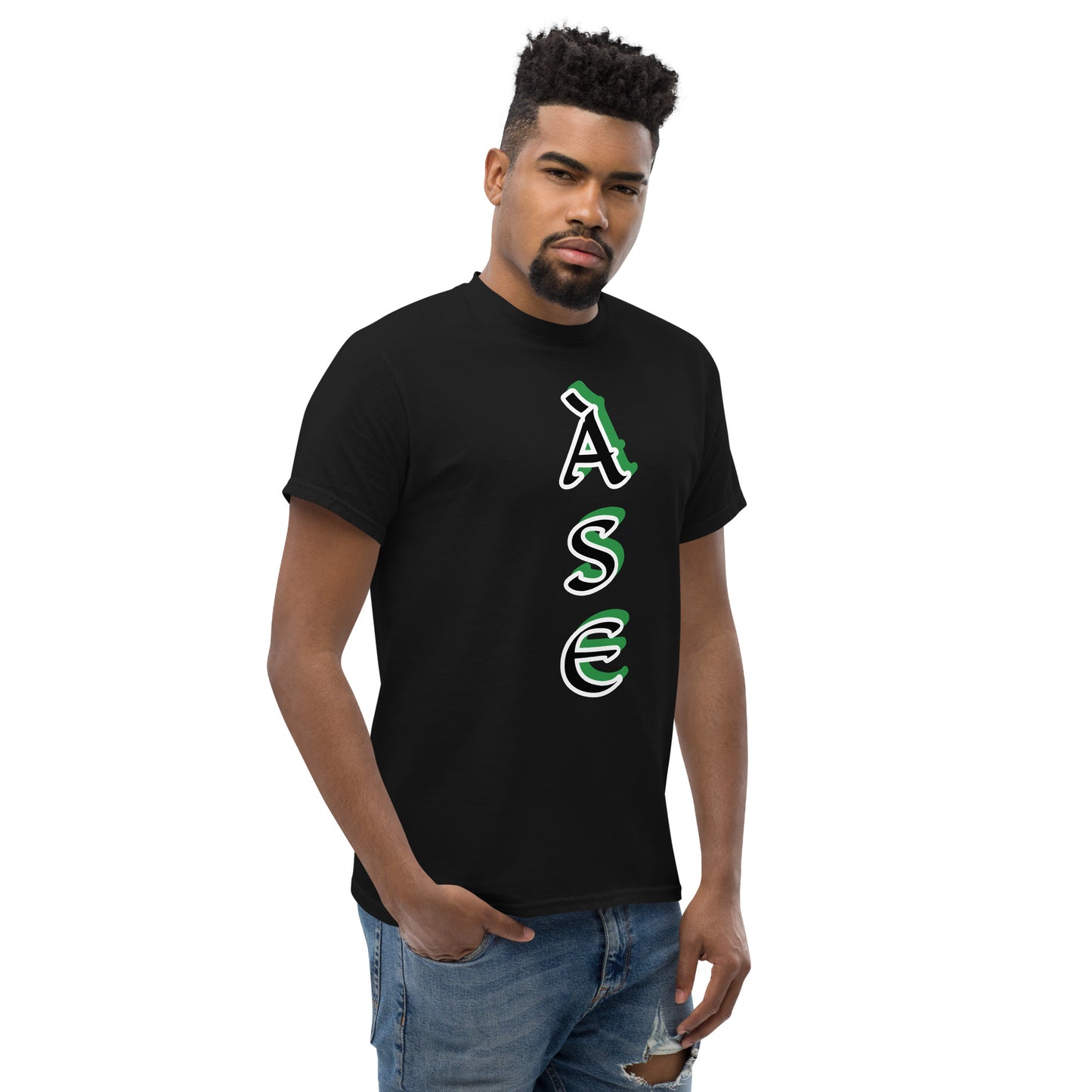 Ase Aje ju Ogun 3 vertical Unisex classic tee