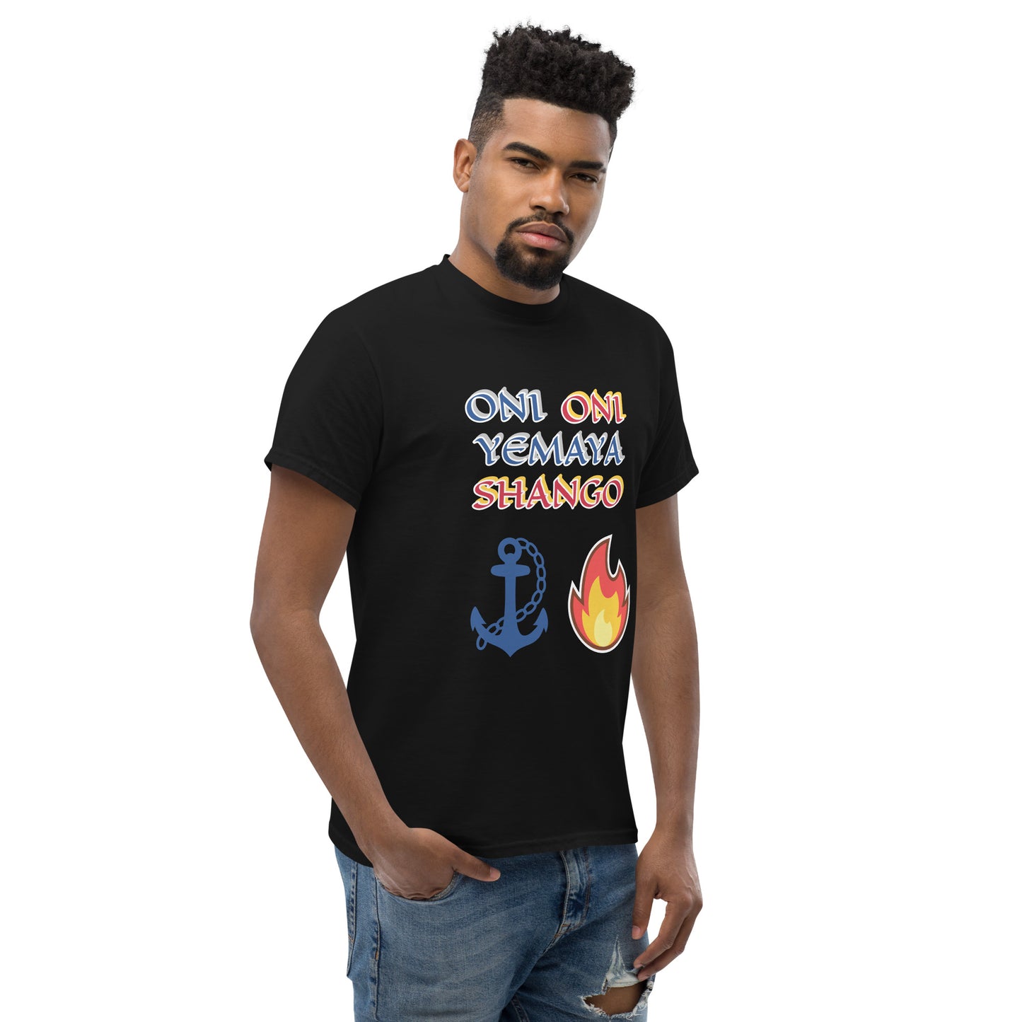 Oni Oni Yemaya/ Shango icon Lucumi Unisex classic tee