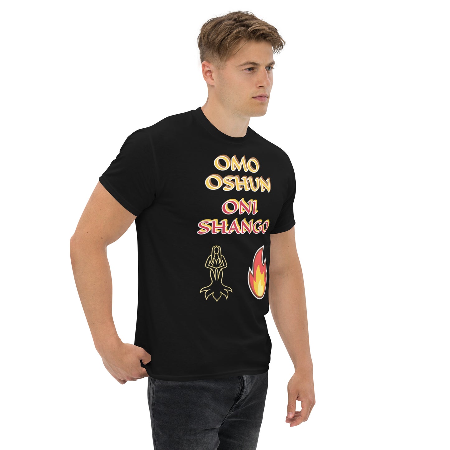 Omo Oshun Oni Shango icon Lucumi Unisex classic tee