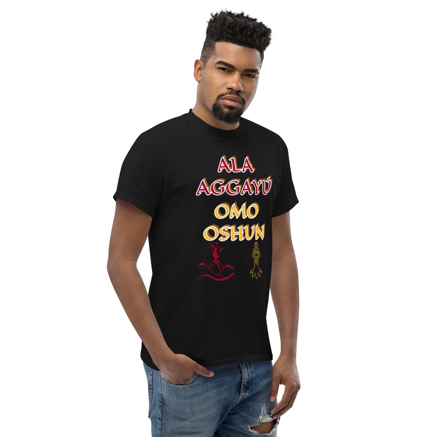 Ala Aggayu Omo Oshun Ololodi Lucumi icon Unisex classic tee