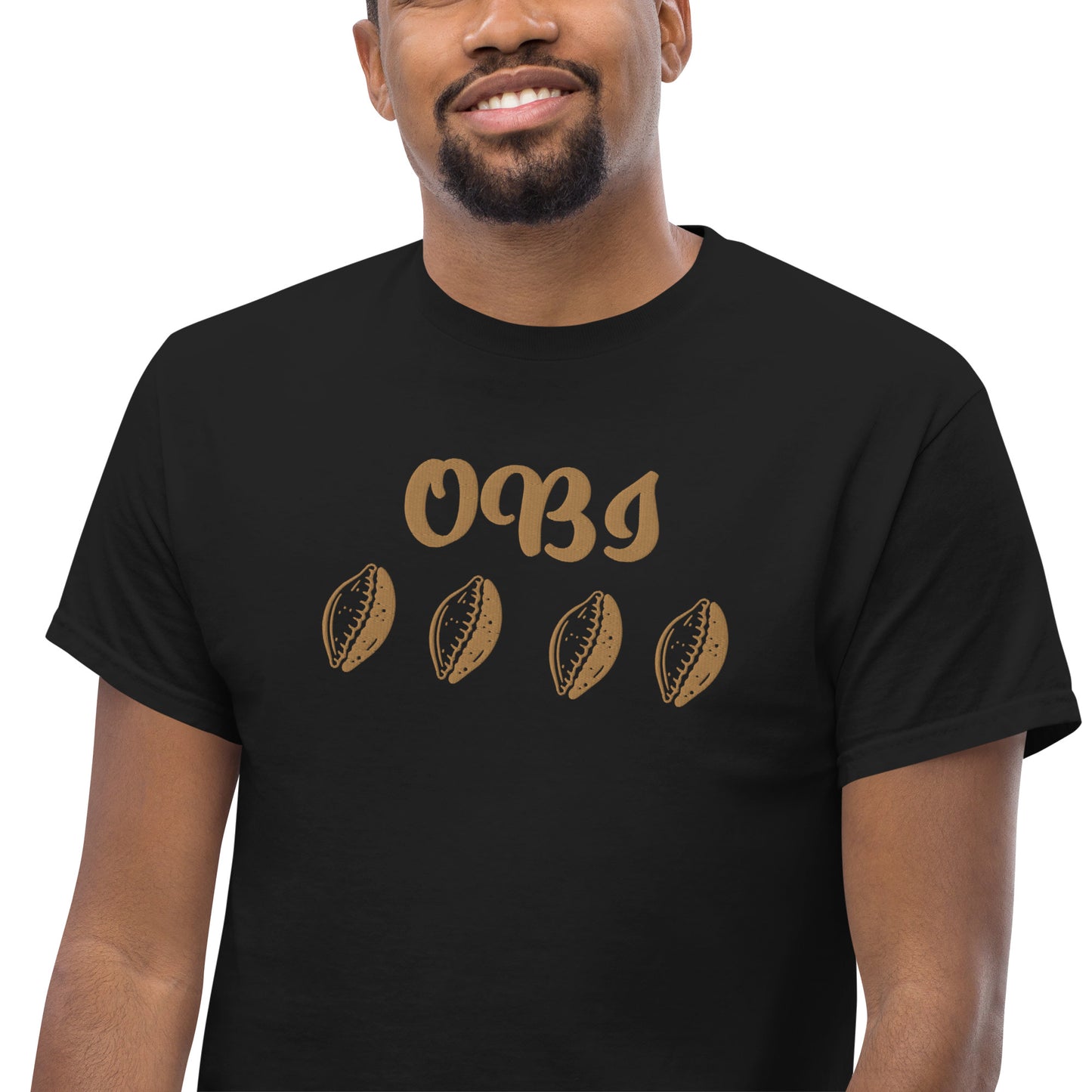 OBI Gold Embroidered Unisex classic tee