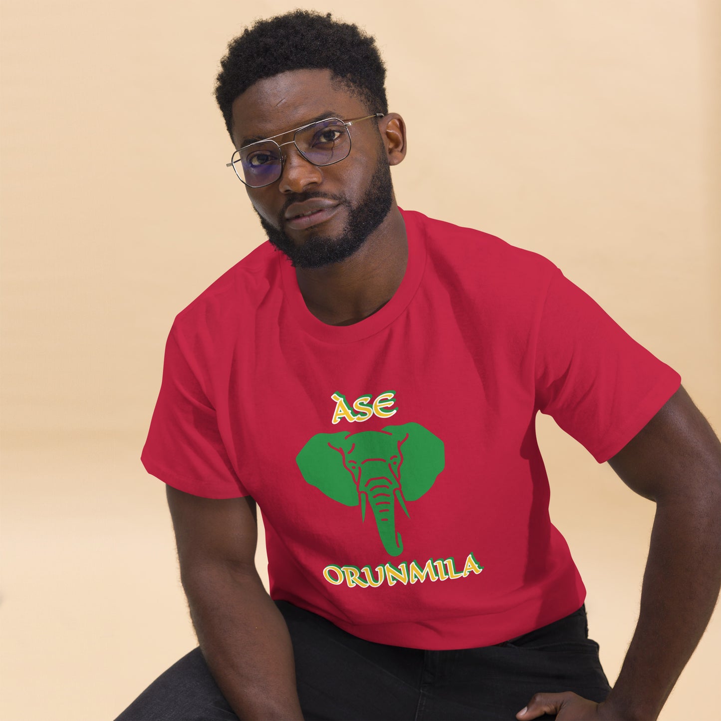 Ase Orunmila Lucumi Reverse 1 Unisex classic tee