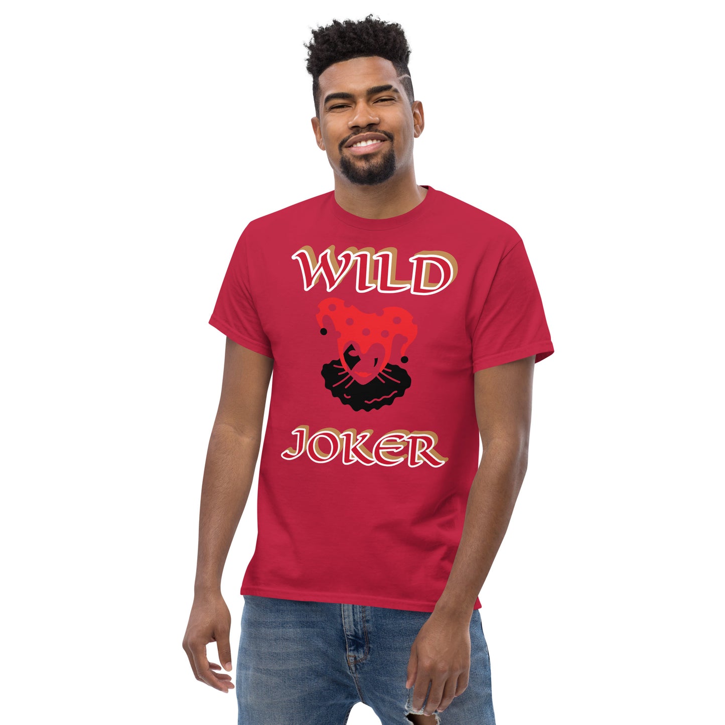 Wild Joker Red 1 Unisex classic tee