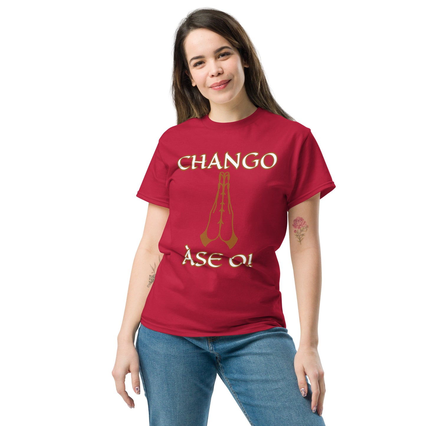 Chango Lucumi Ase o Unisex classic tee