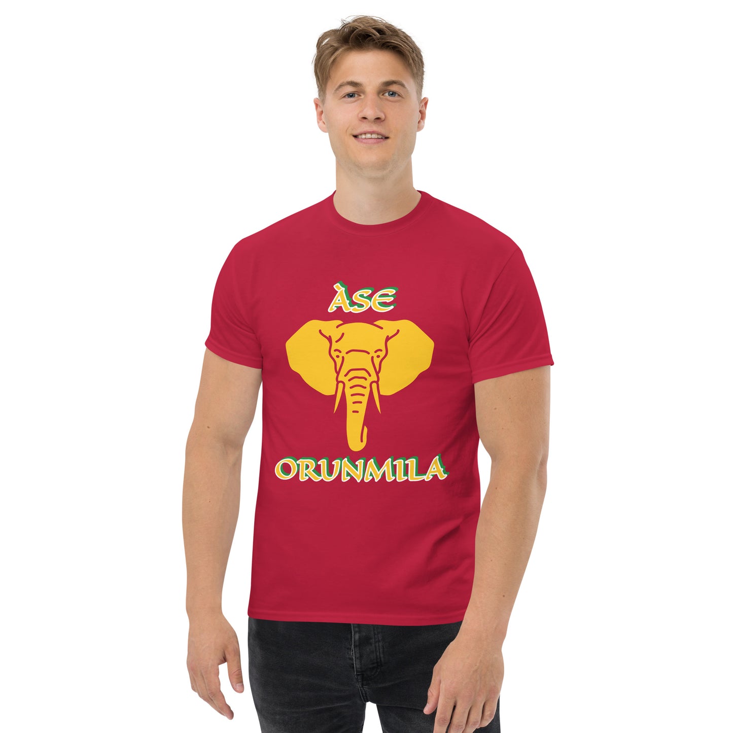 Ase Orunmila Lucumi Reverse Unisex classic tee