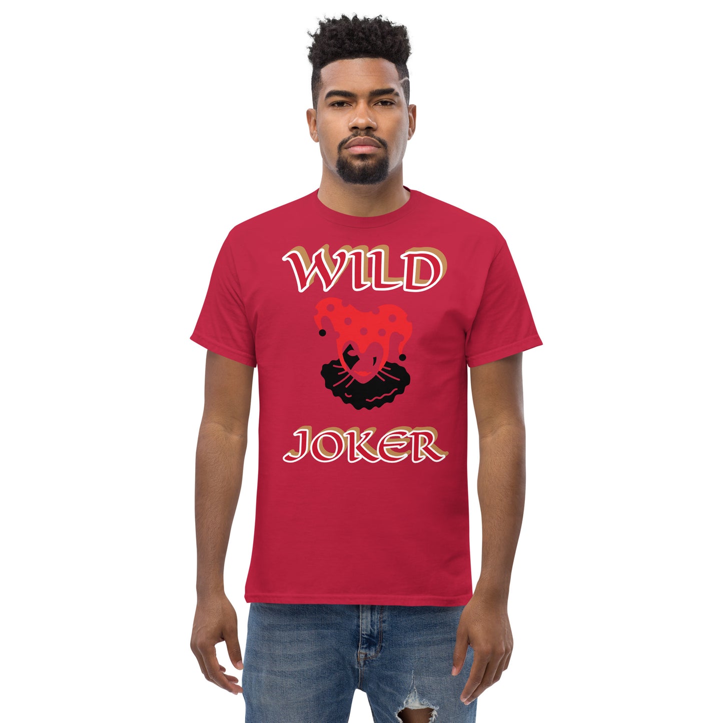 Wild Joker Red 1 Unisex classic tee