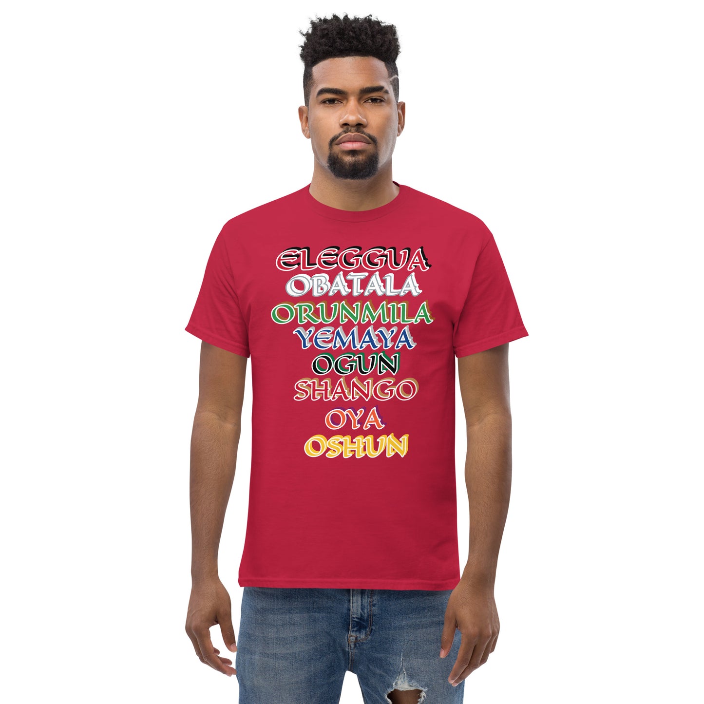 Orisha Hierarchy Lucumi Unisex classic tee