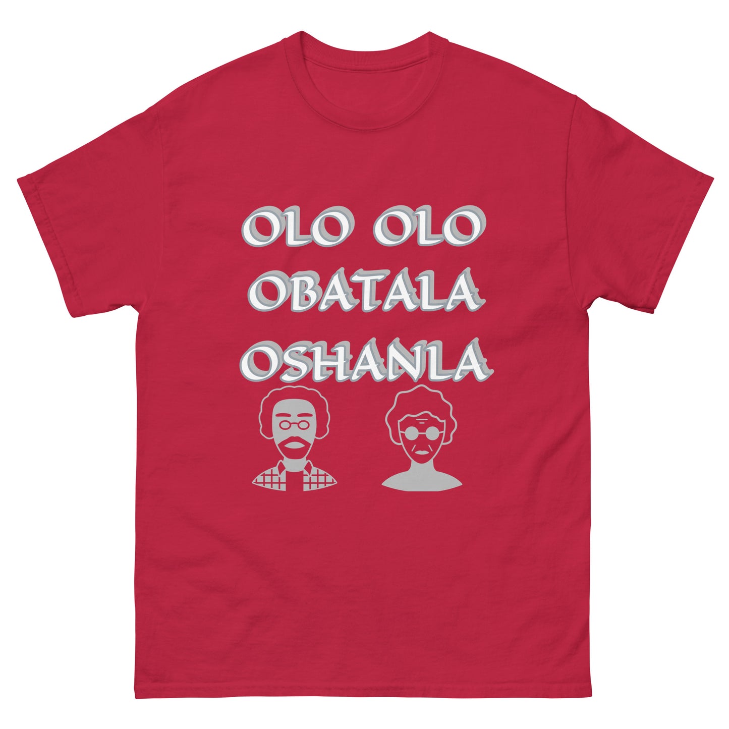 Olo Olo Obatala Oshanla Lucumi icon Unisex classic tee