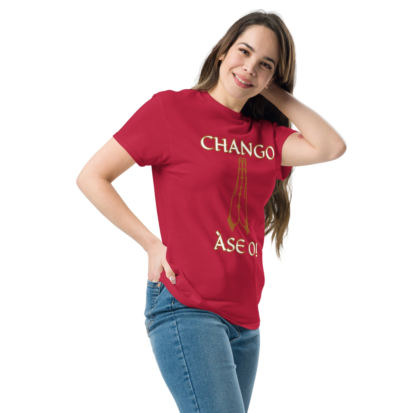 Chango Lucumi Ase o Unisex classic tee