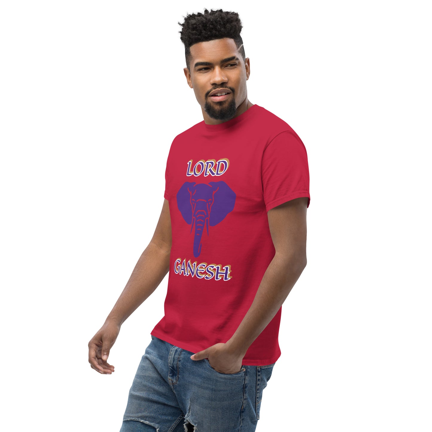 Lord Ganesh Purple Unisex classic tee