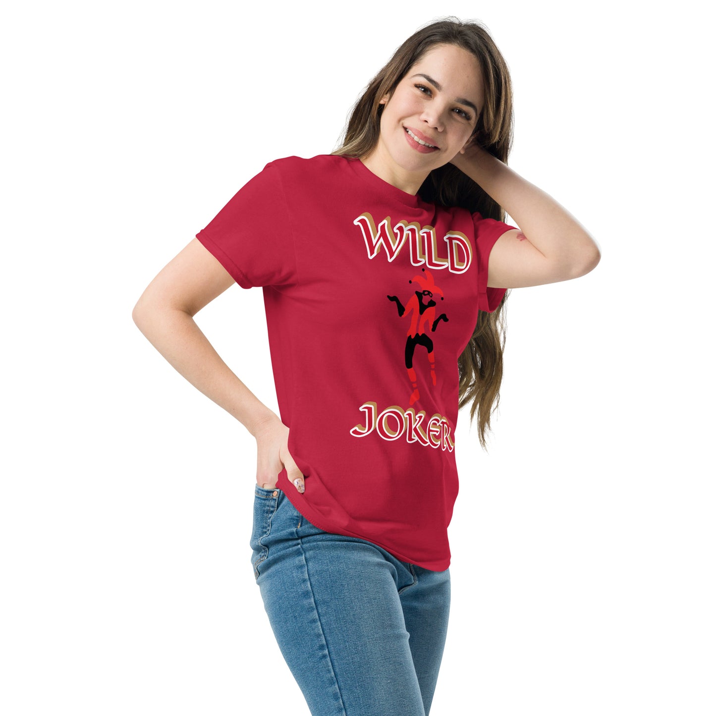 Wild Joker Red 2 Unisex classic tee