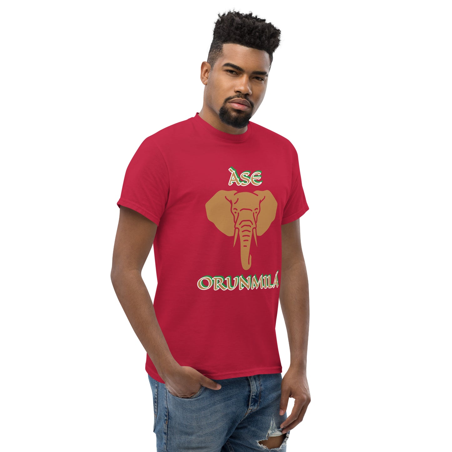 Ase Orunmila Isese reverse Unisex classic tee