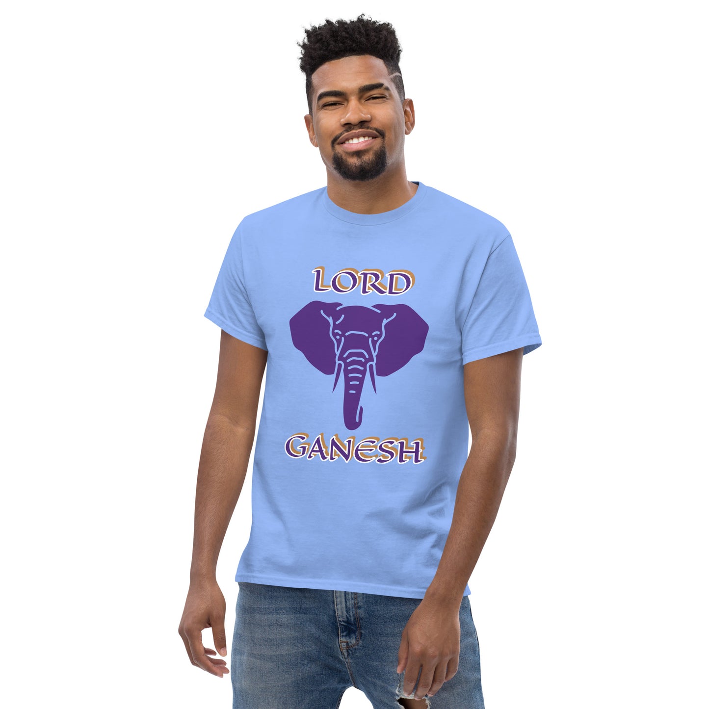 Lord Ganesh Purple Unisex classic tee