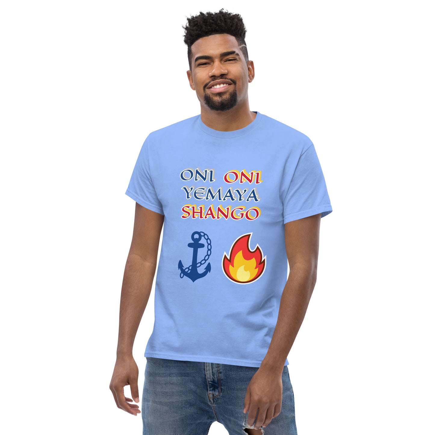 Oni Oni Yemaya/ Shango icon Lucumi Unisex classic tee