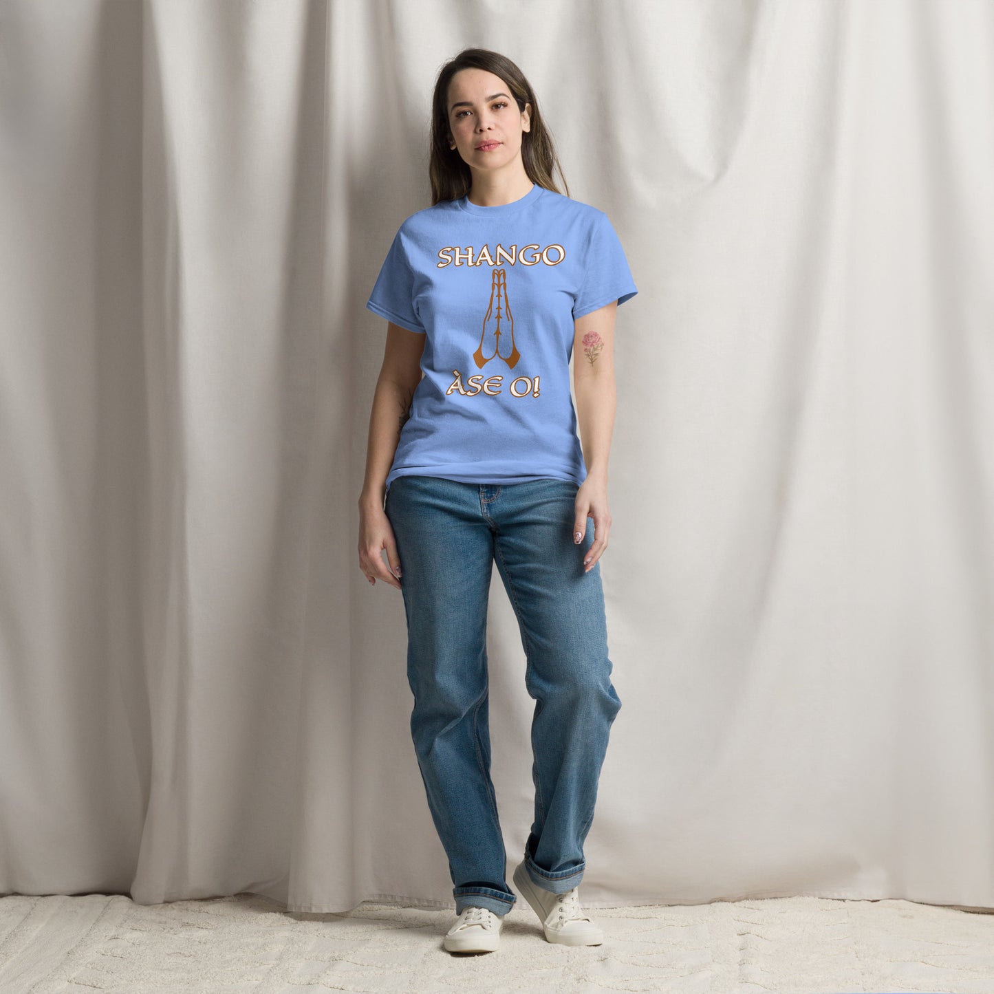 Shango Lucumi Ase o Unisex classic tee