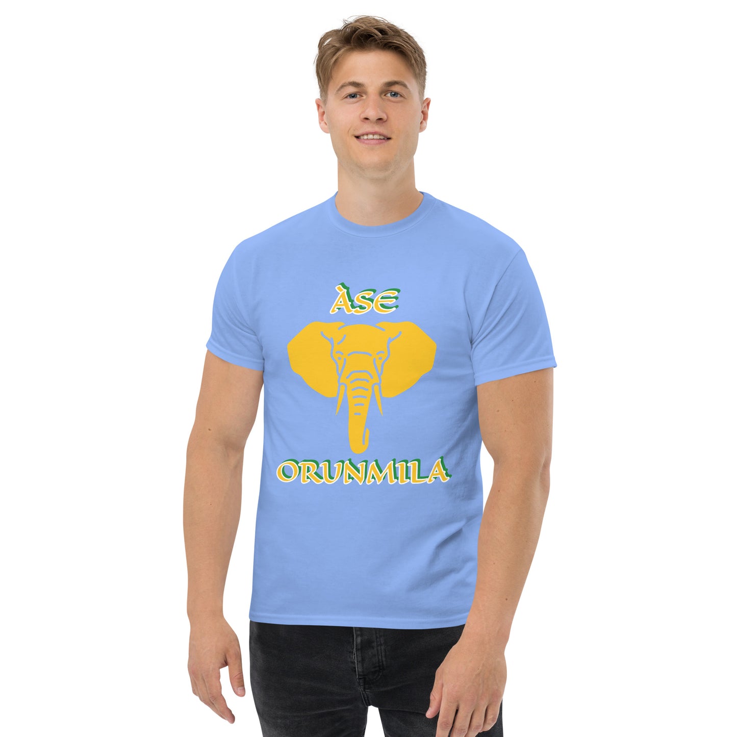 Ase Orunmila Lucumi Reverse Unisex classic tee