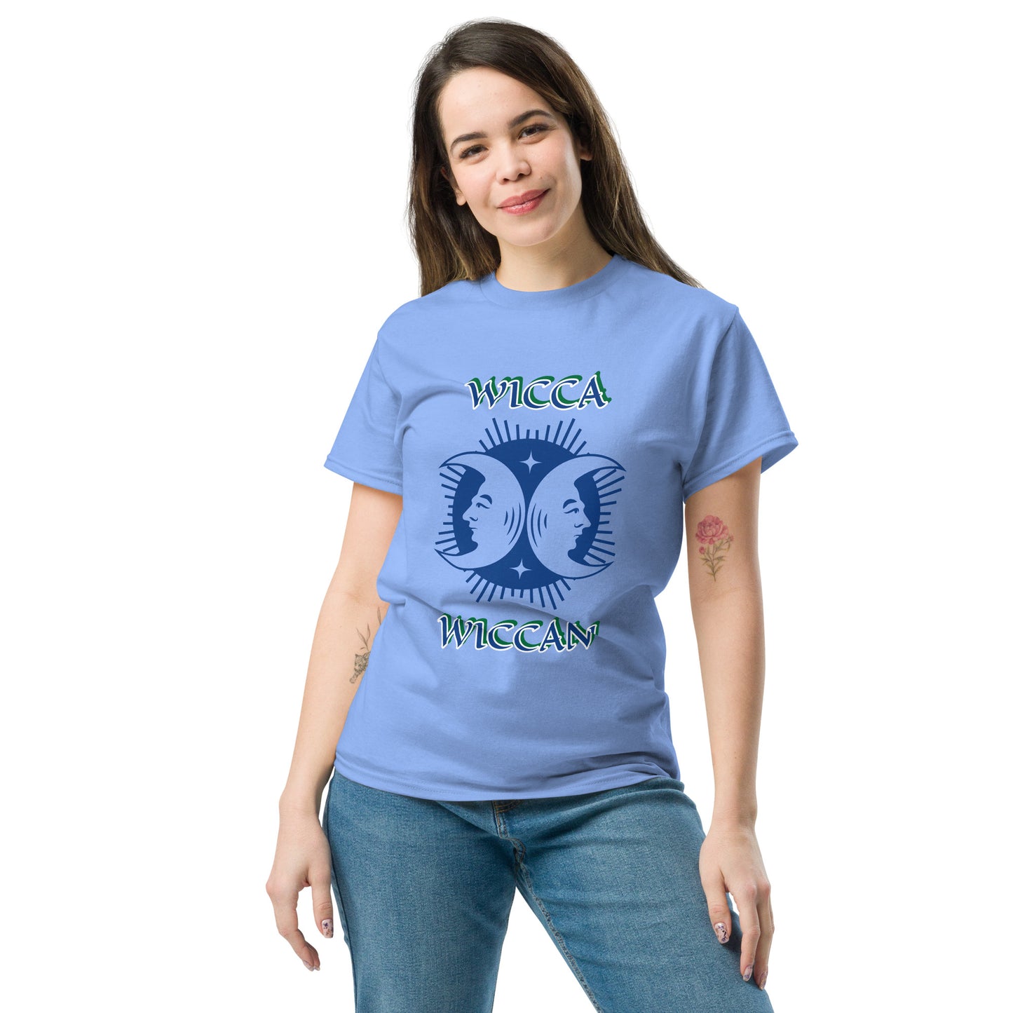 Wicca Blue Wiccan Unisex classic tee