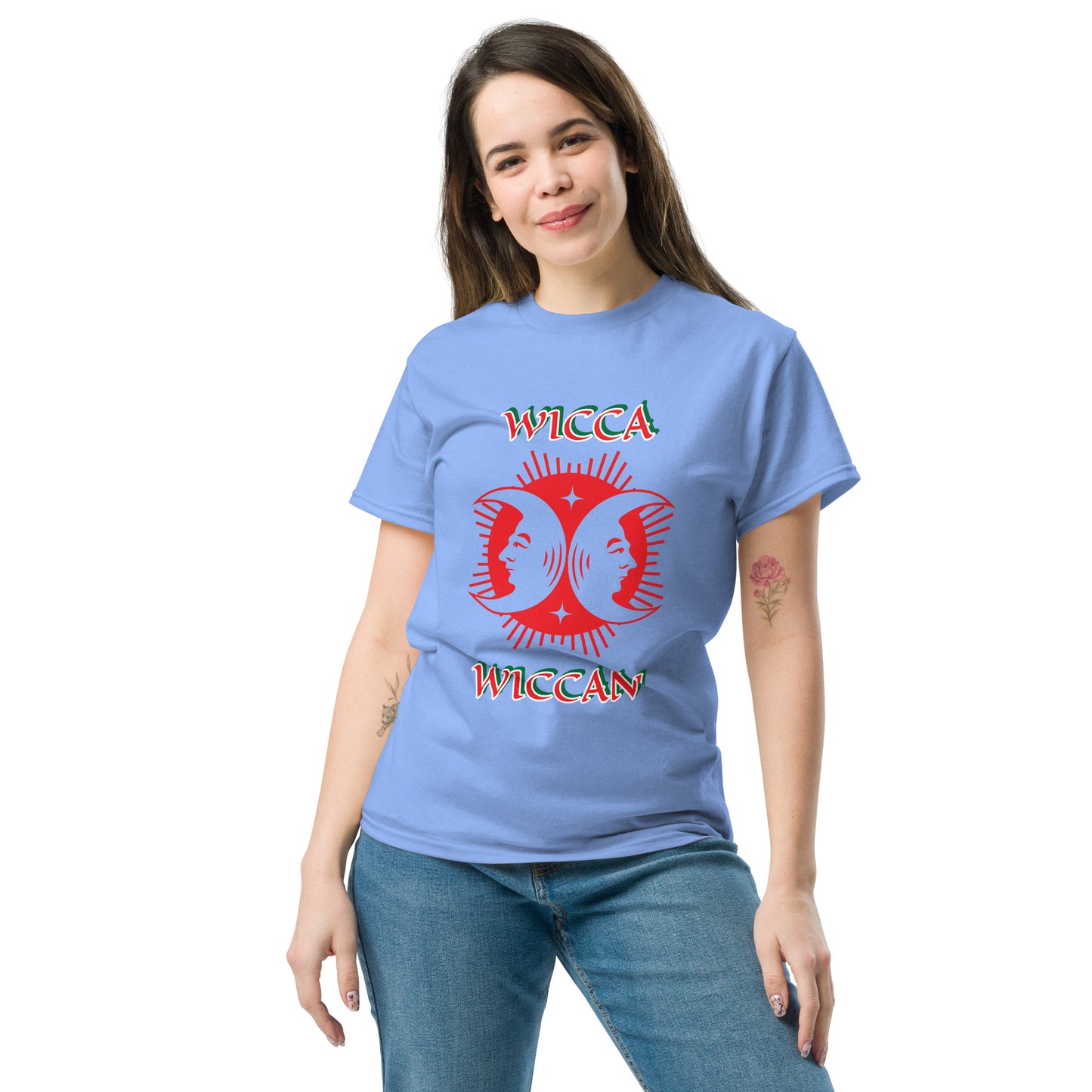 Wicca Red Wiccan Unisex classic tee