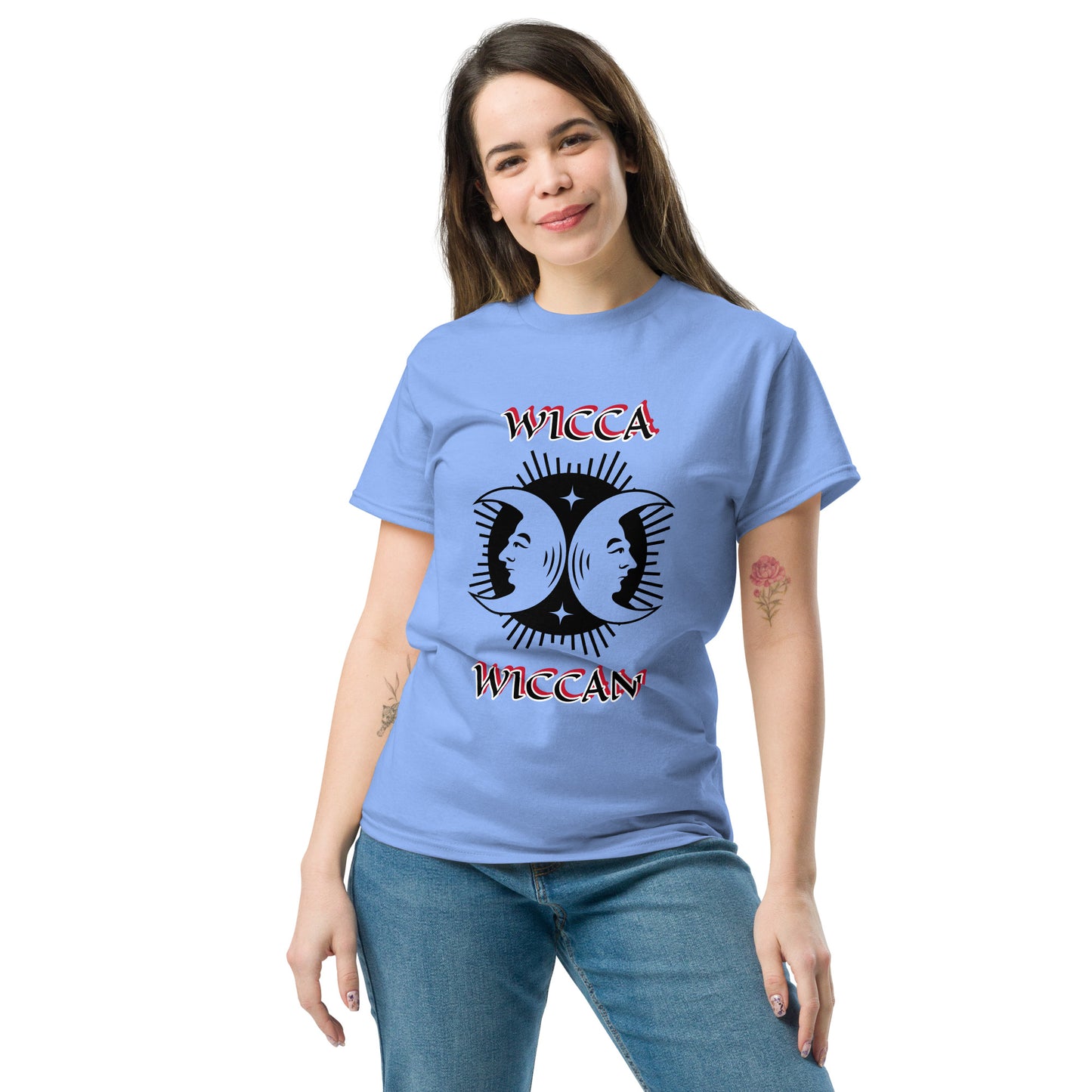 Wicca Black Wiccan Unisex classic tee