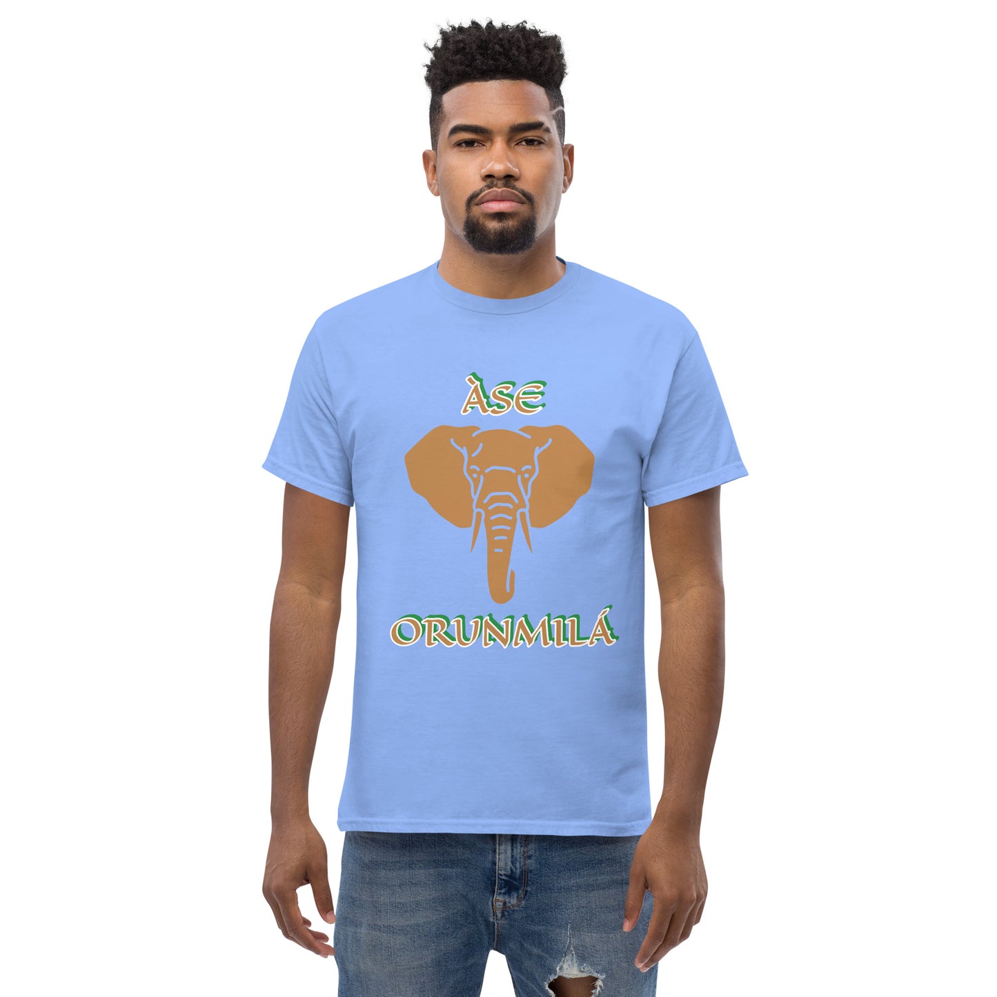 Ase Orunmila Isese reverse Unisex classic tee