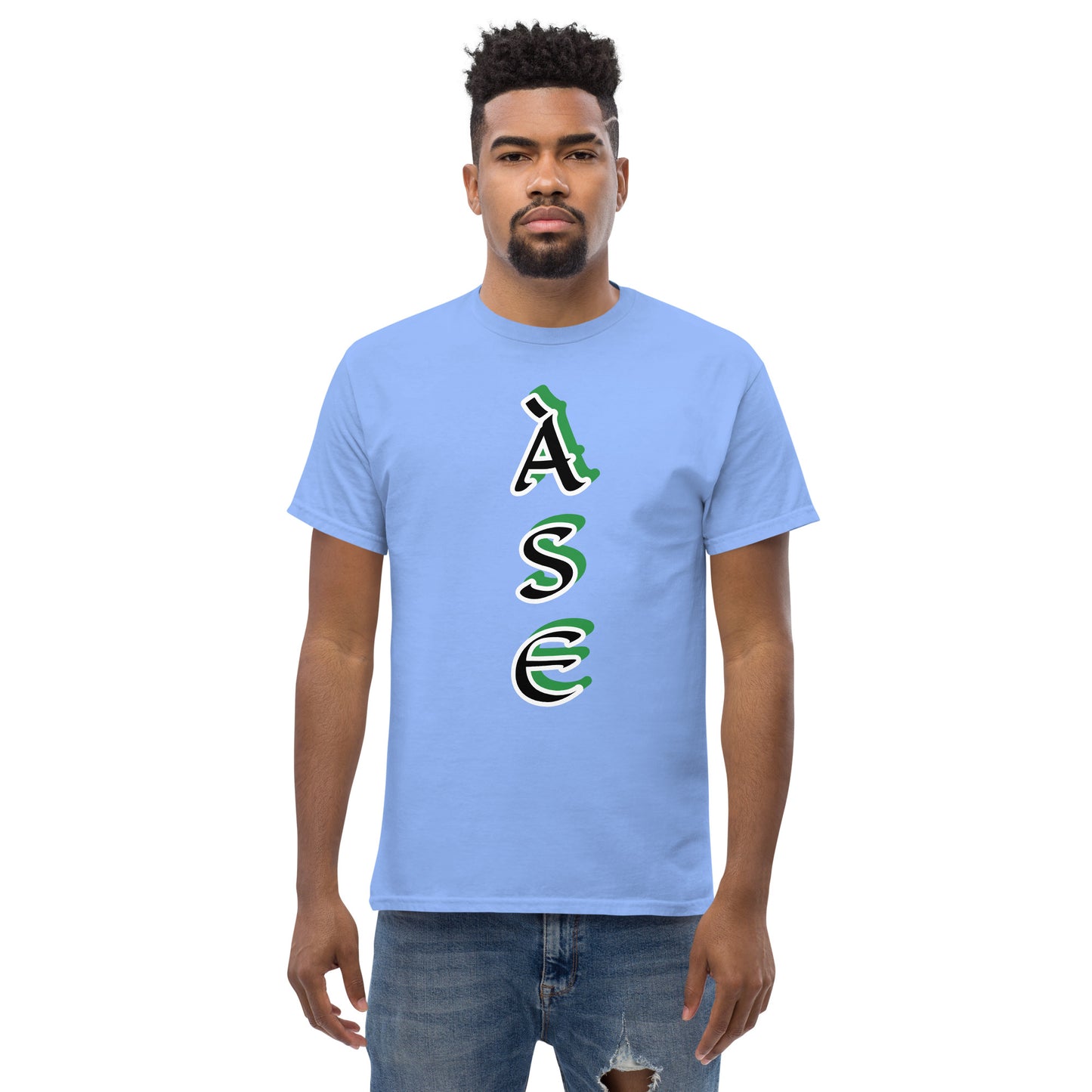 Ase Aje ju Ogun 3 vertical Unisex classic tee