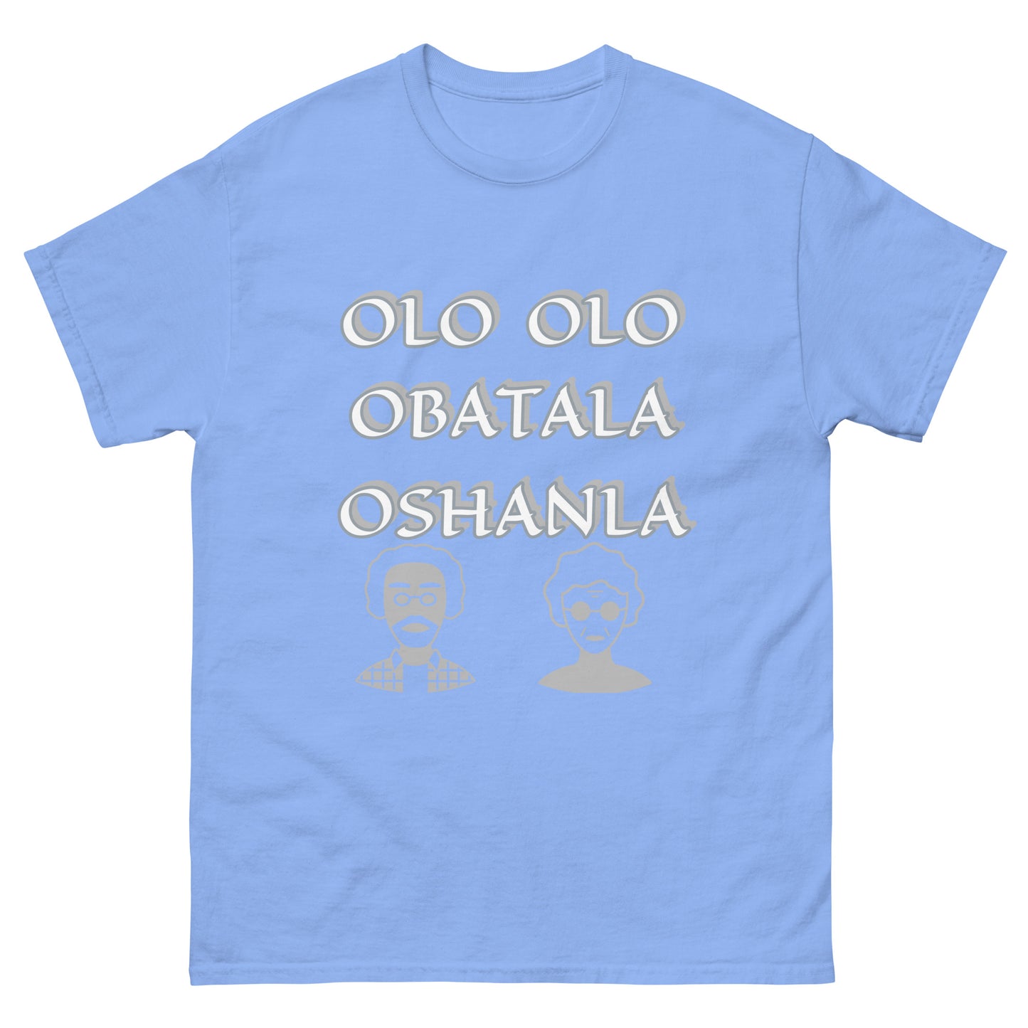 Olo Olo Obatala Oshanla Lucumi icon Unisex classic tee