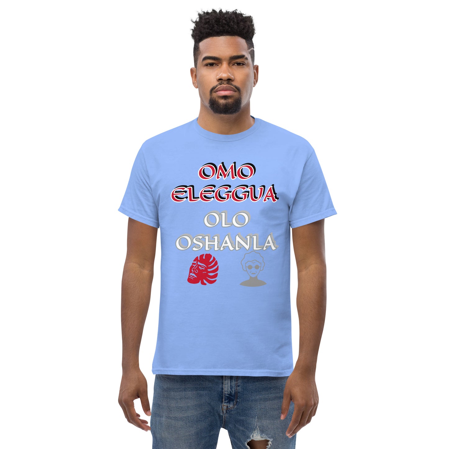 Omo Eleggua Olo OSHANLA icon Lucumi Unisex classic tee