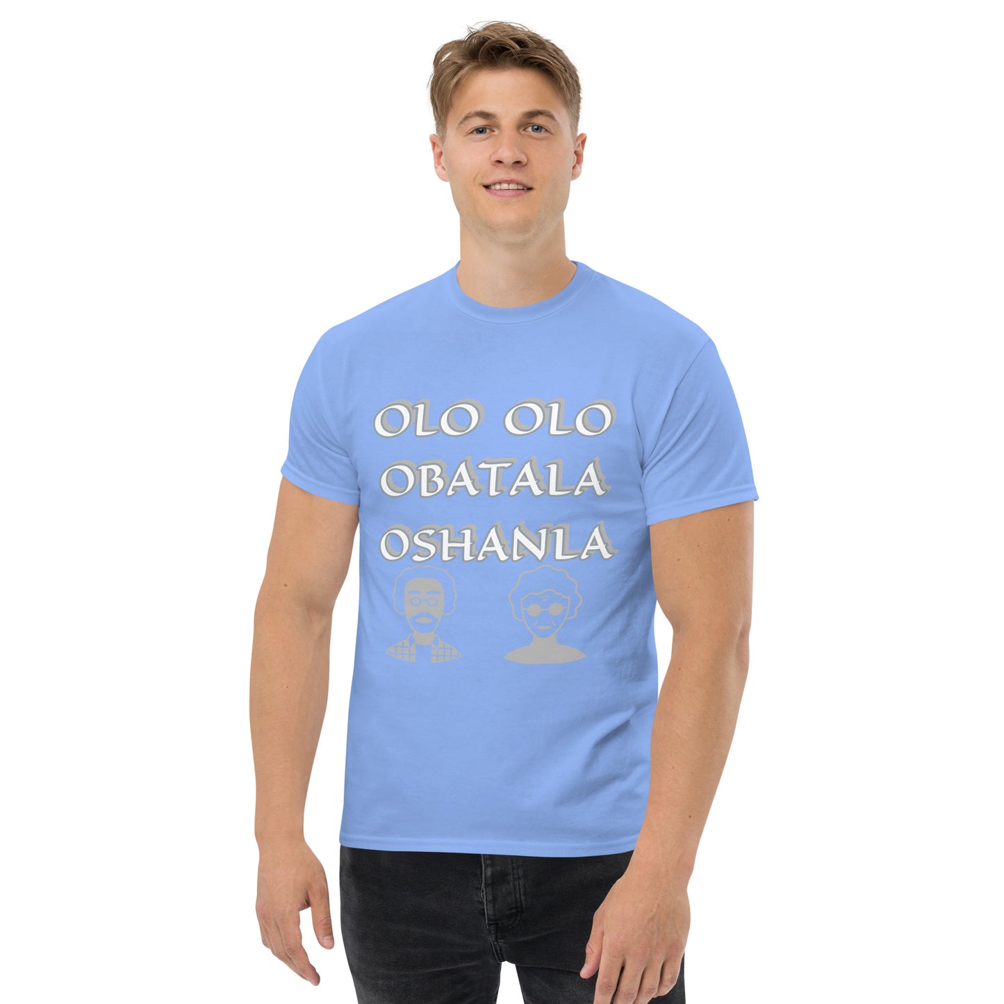 Olo Olo Obatala Oshanla Lucumi icon Unisex classic tee