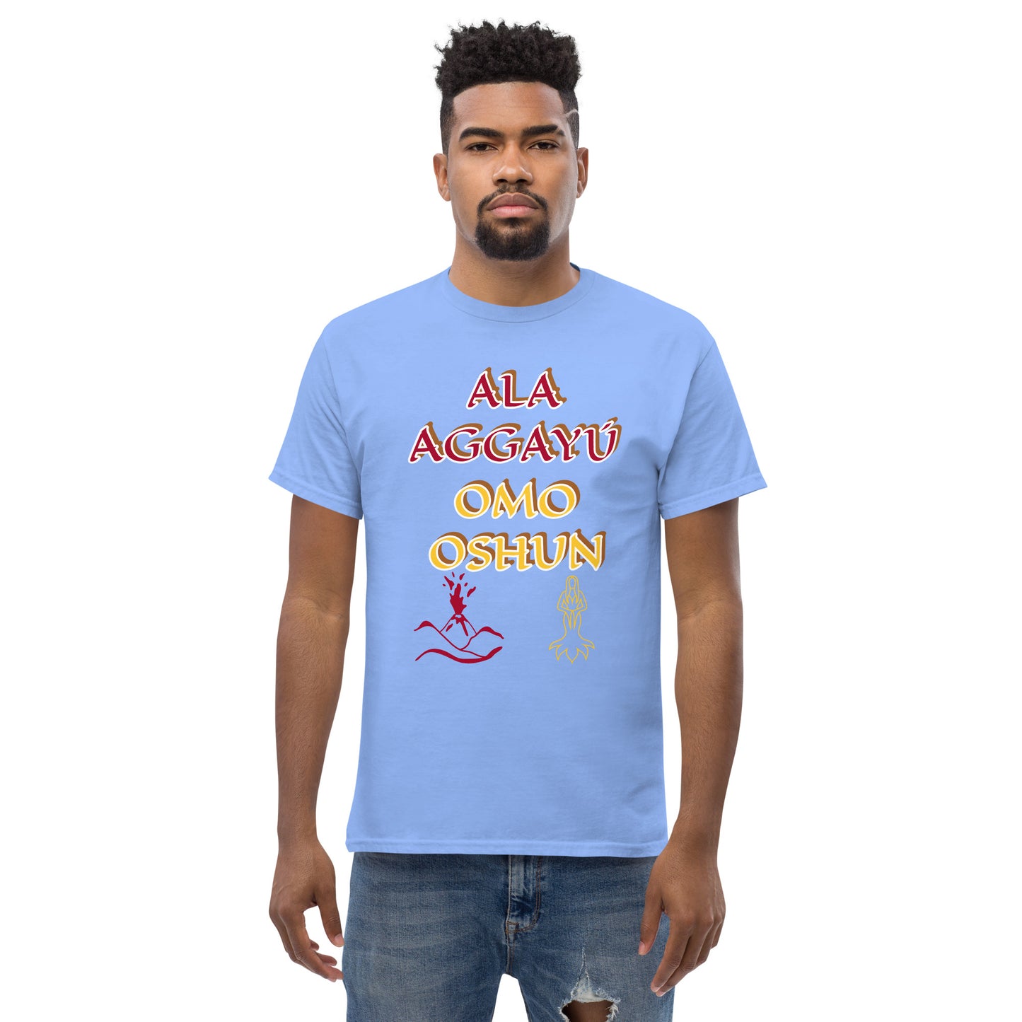 Ala Aggayu Omo Oshun Ololodi Lucumi icon Unisex classic tee