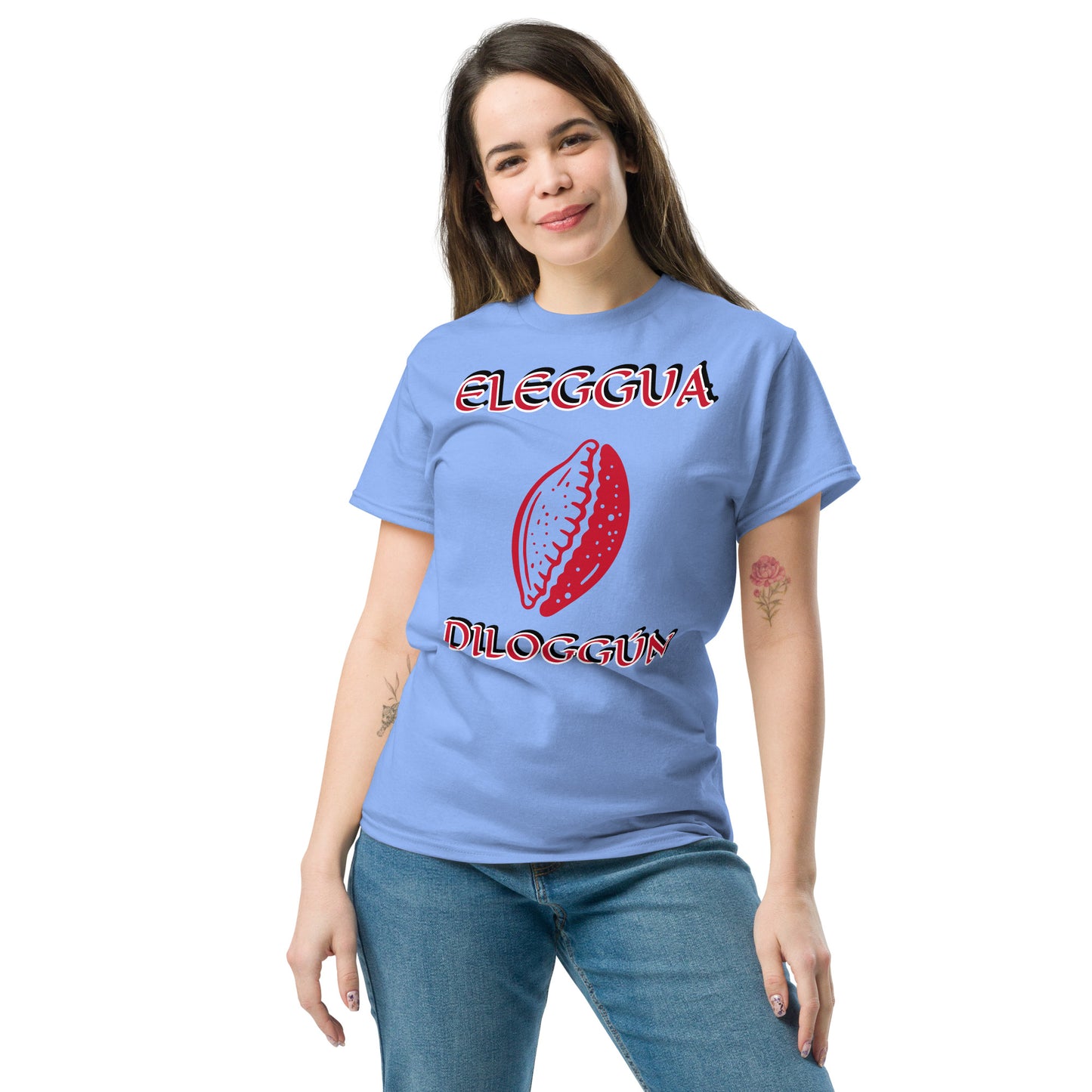 Eleggua Dilogun Lucumi Red Unisex classic tee