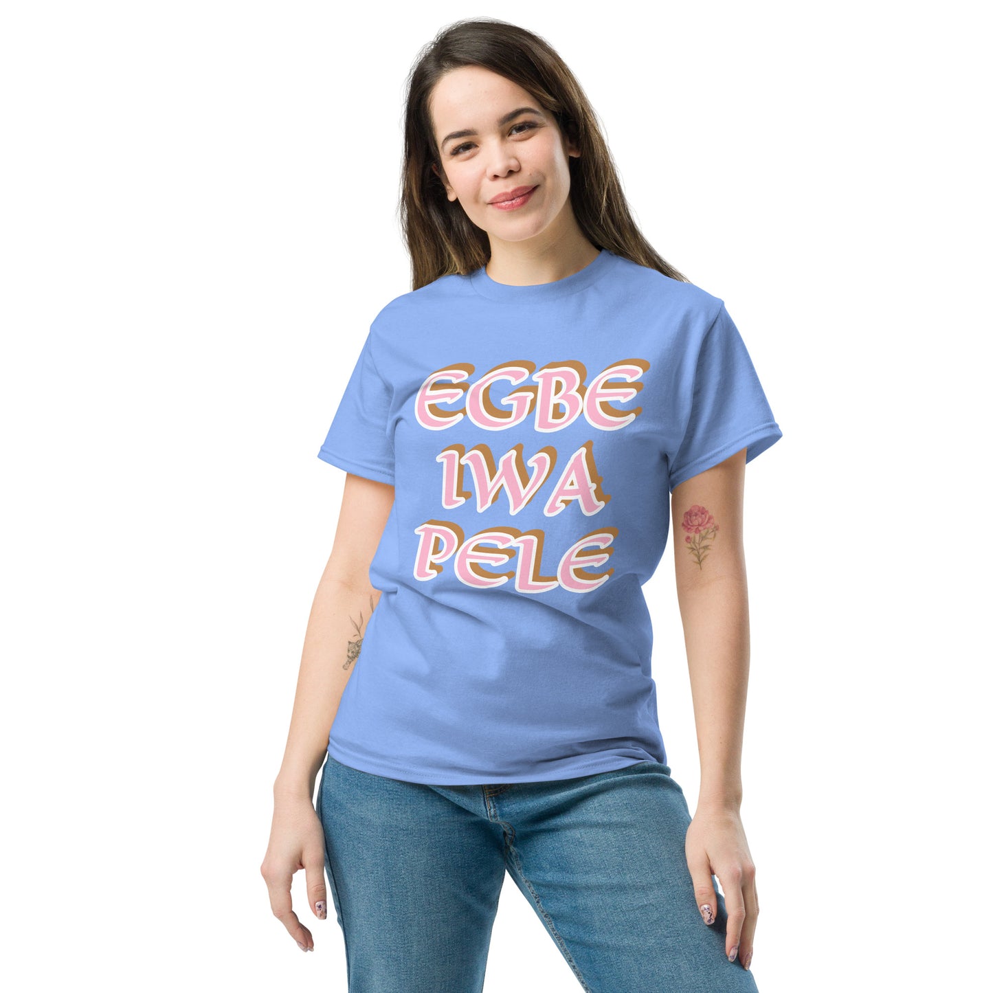 Egbe Iwa Pele Iyanifa Women’s Group alternate Unisex classic tee