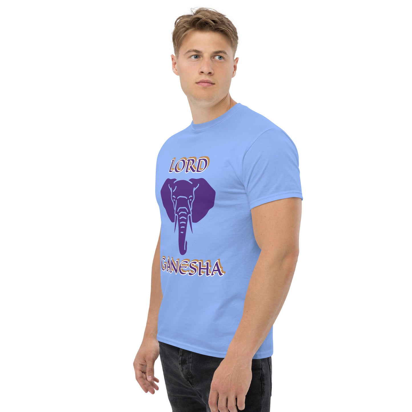 Lord Ganesha Purple Unisex classic tee