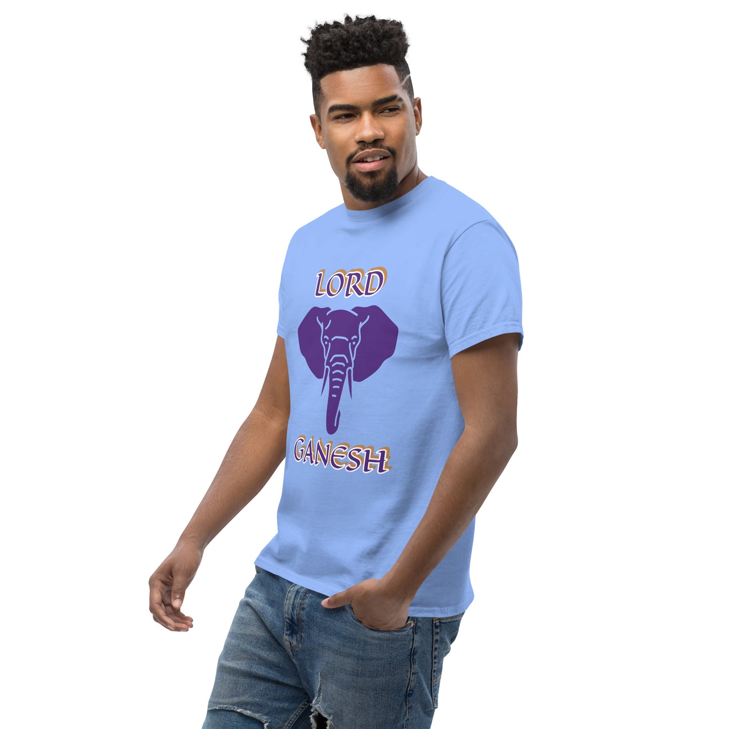 Lord Ganesh Purple Unisex classic tee